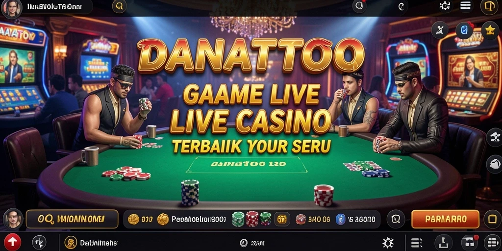 Screenshot gameplay seru dari DANATOTO Live Casino.