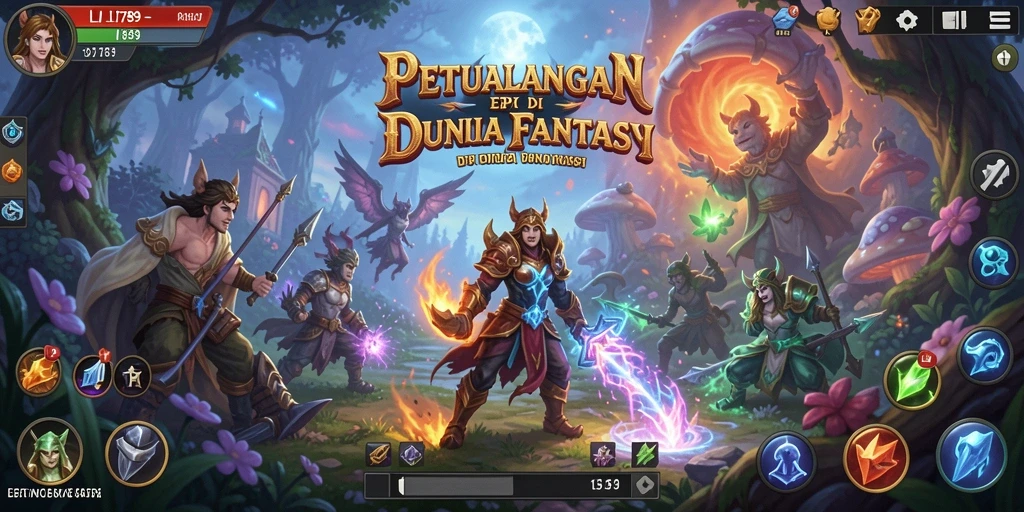 Screenshot menunjukkan gameplay petualangan yang mendebarkan di LI789.