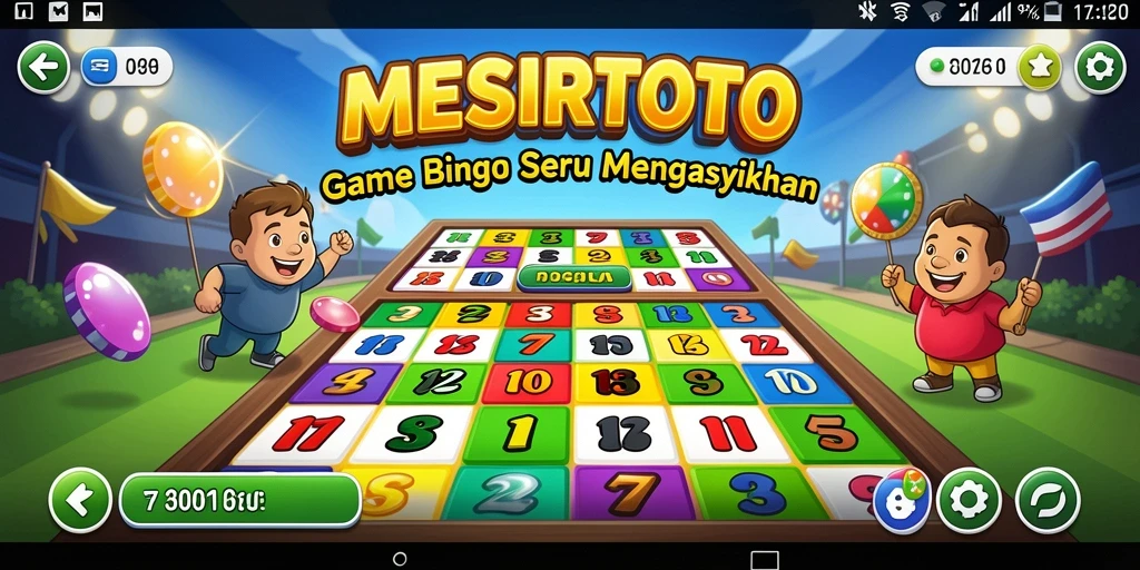 Tampilan gameplay MESIRTOTO yang seru dan interaktif.